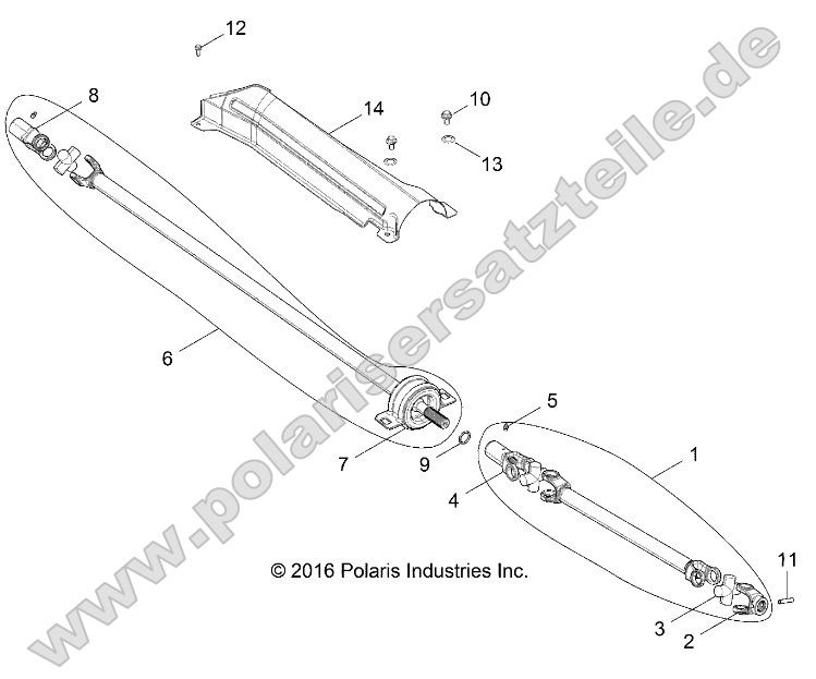 Drive Train, Prop Shaft