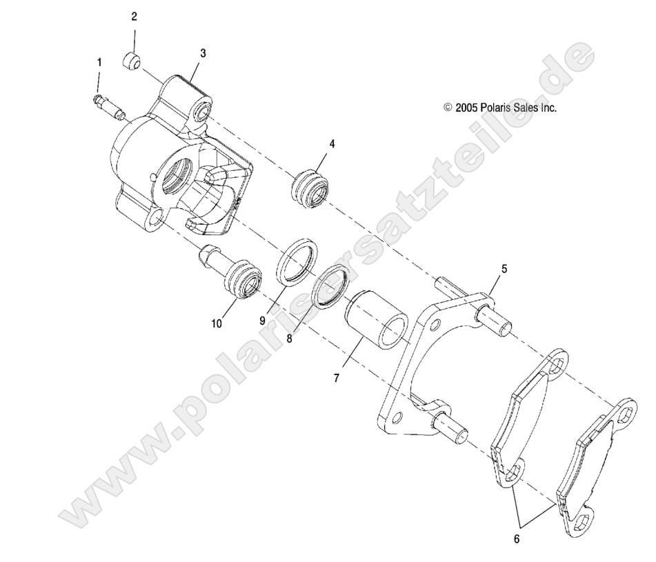 BRAKES, REAR CALIPER