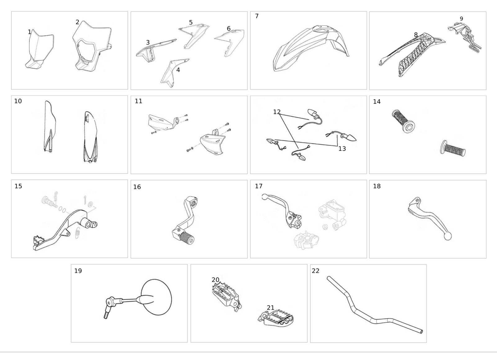 101 Suggested Spare Parts 2 Stroke
