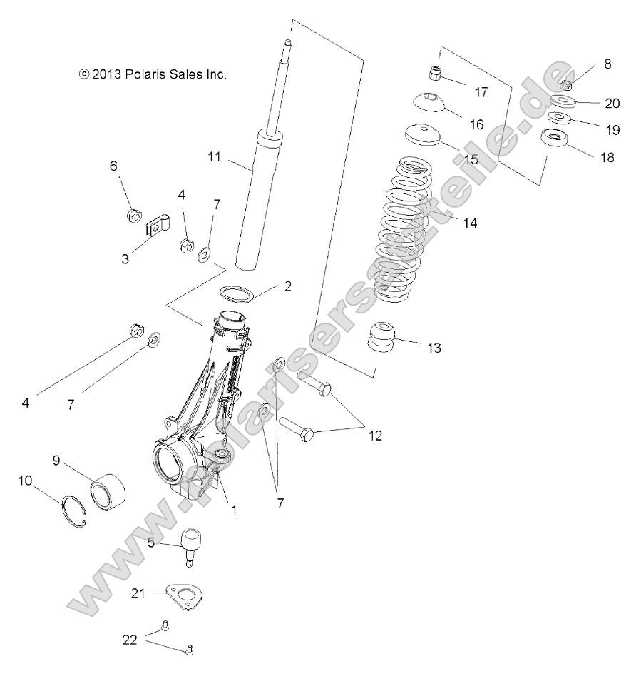 Suspension, Front Strut
