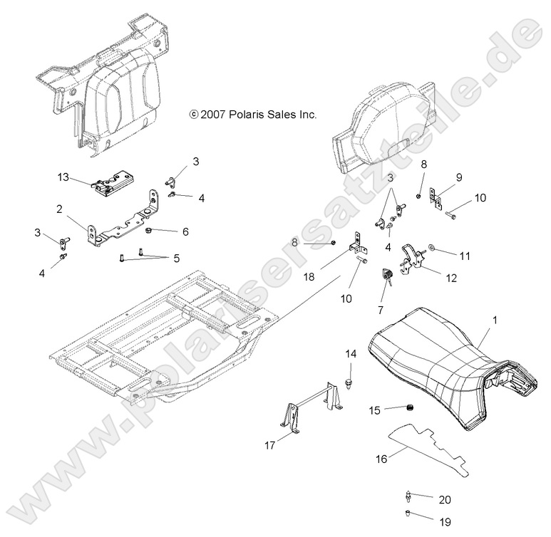 BODY, SEAT and OPERATOR