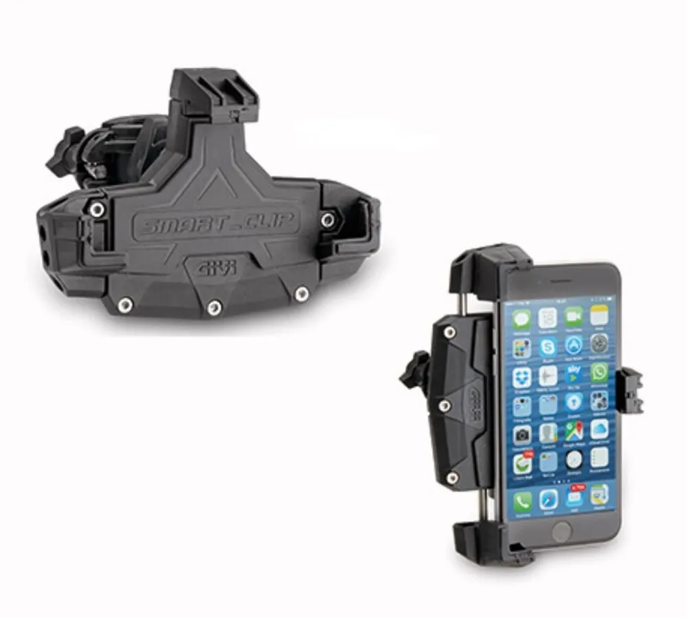 Givi_Universal_Navi_Halterung_fuer_Smartphone__S920M_1 Givi Universal Navi Halterung für Smartphone für Lenker mit Rohr-Durchmesser von 8 bis 35 mm