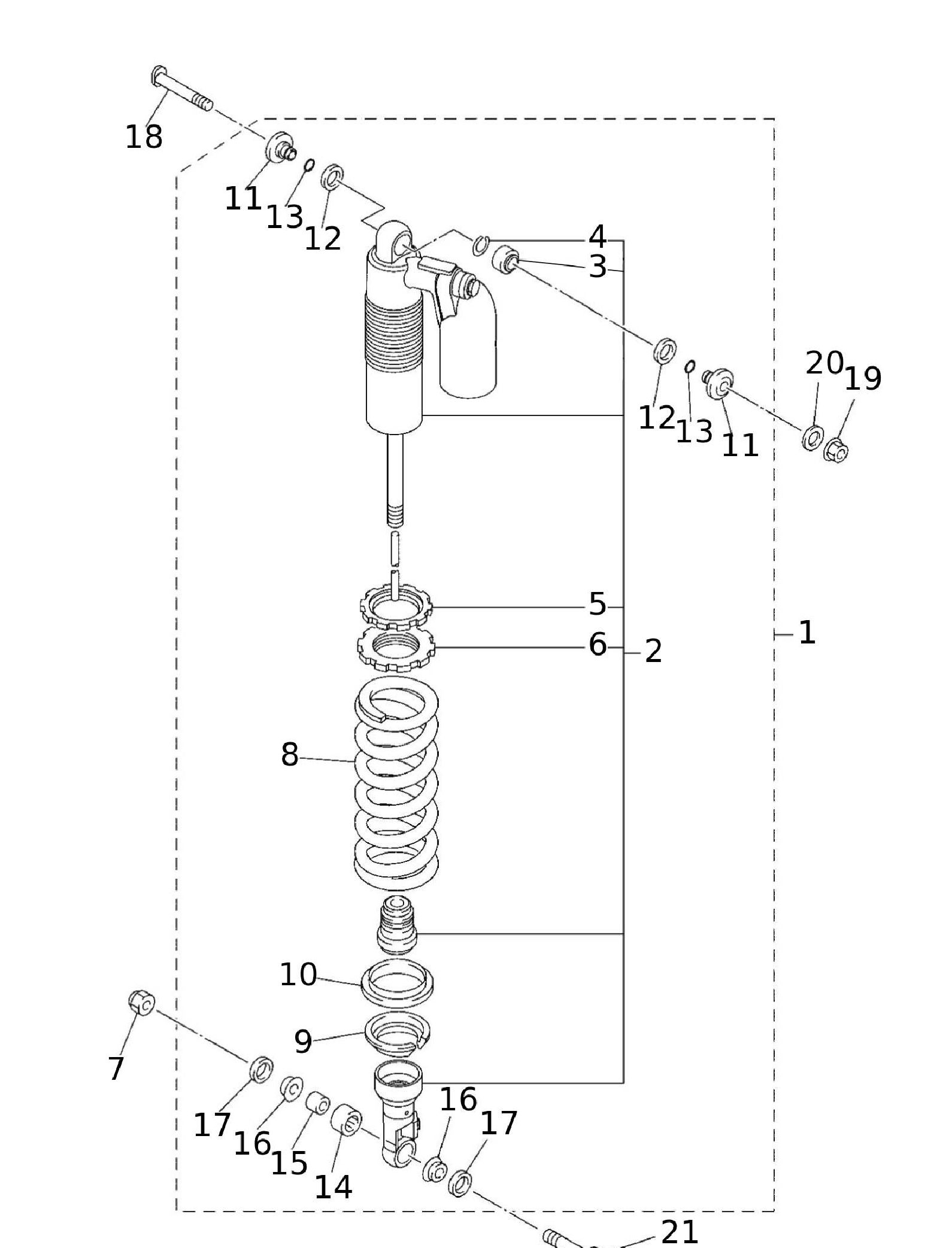 Stoßdämpfer hinten Stoßdämpfer hinten