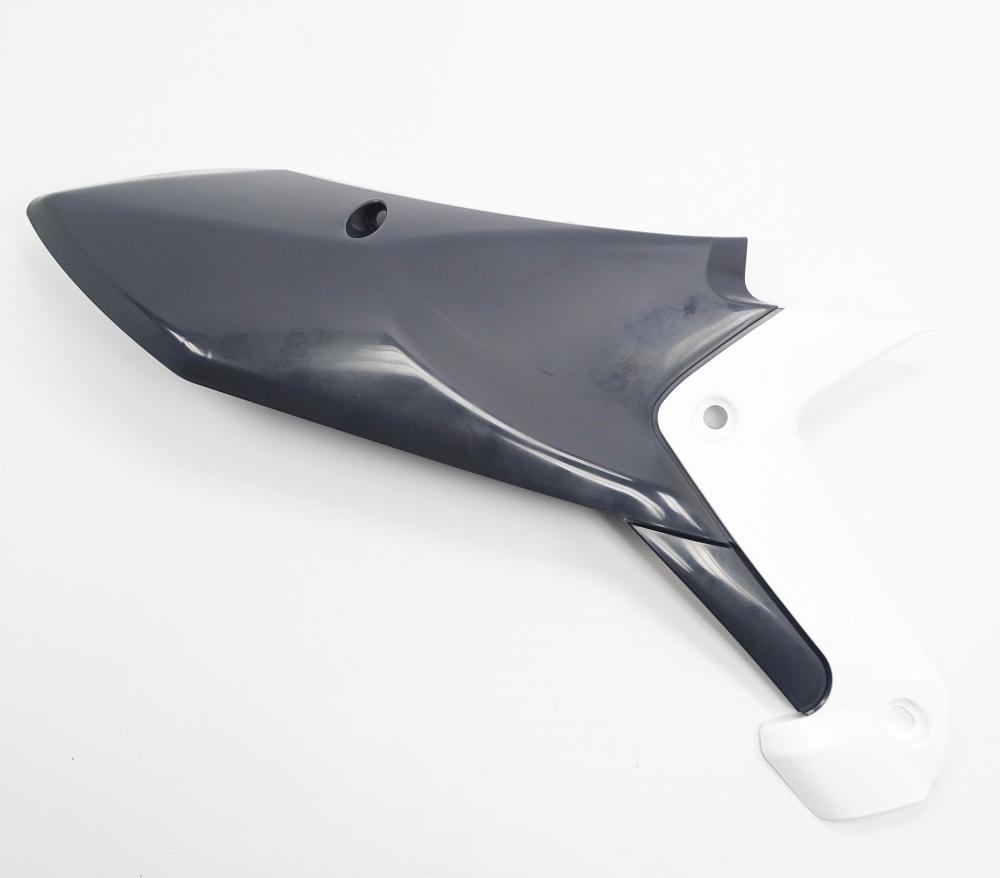 Fantic Original Enduro / Motocross Seitenverkleidung rechts weiß/grau - XEF 250 / 450 | XXF 250 / 450