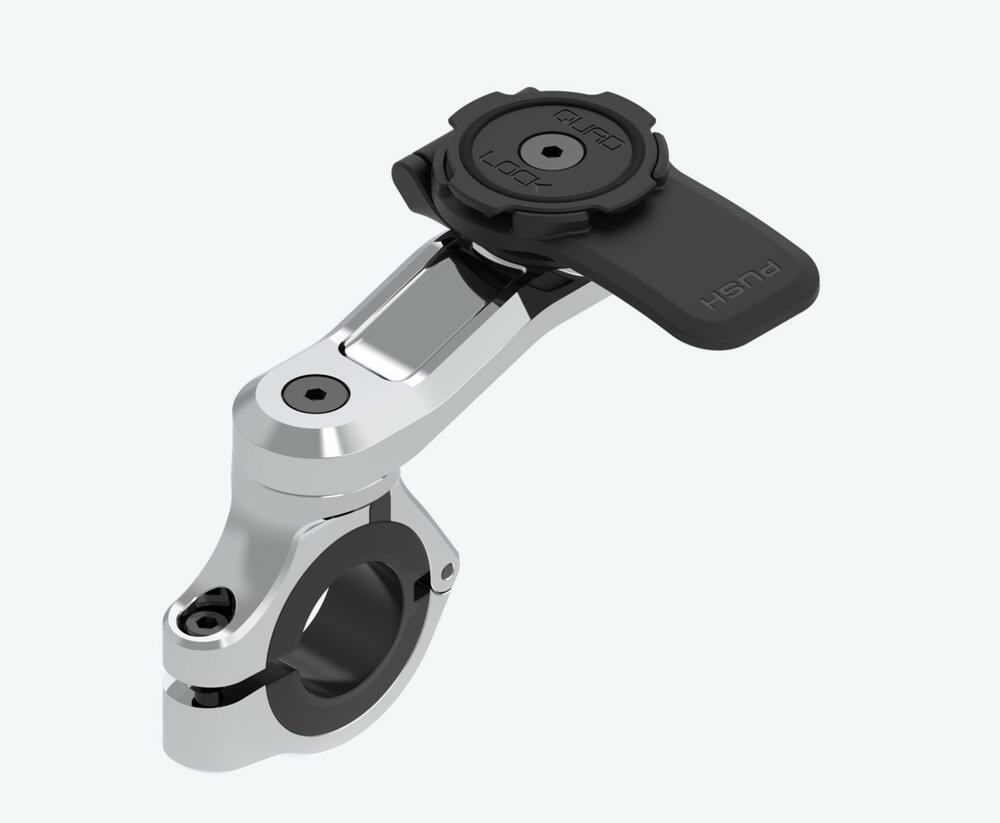 Quad-Lock-Pro-Chrom-Smartphone-Lenkerhalterung-QLM-HBR-CHR