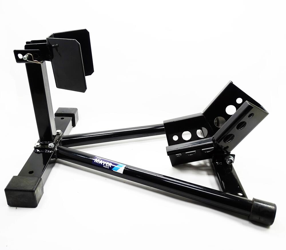 TMP Motorrad Vorderrad Transportständer Wippe 13"-19" - schwarz