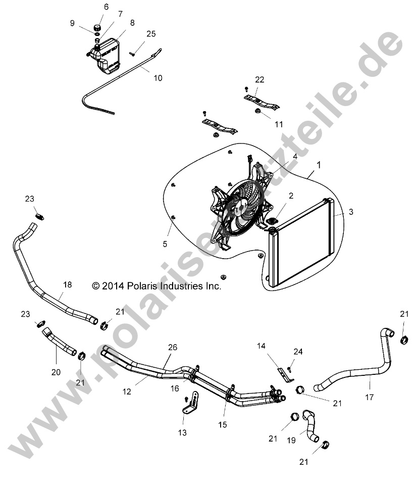 ENGINE, COOLING SYSTEM