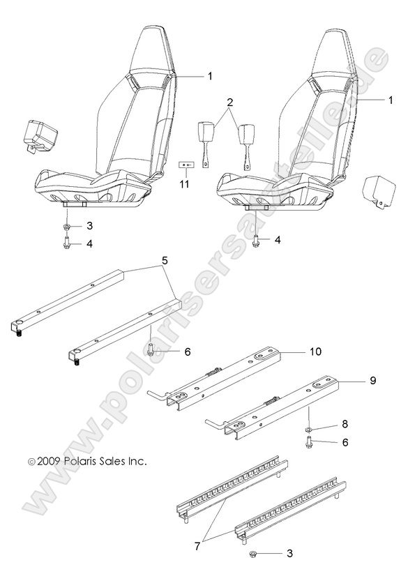 body seat mounting and belts
