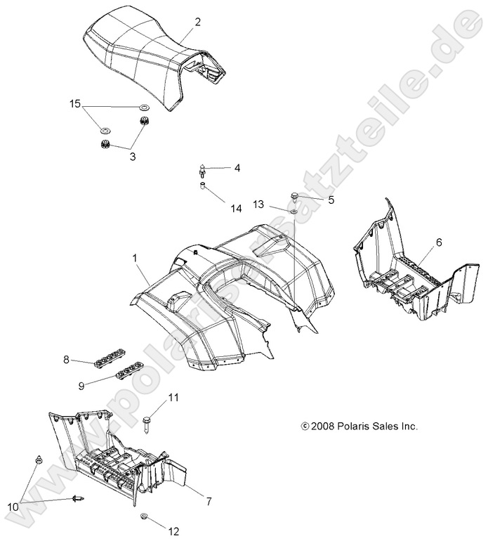 BODY, REAR CAB and SEAT