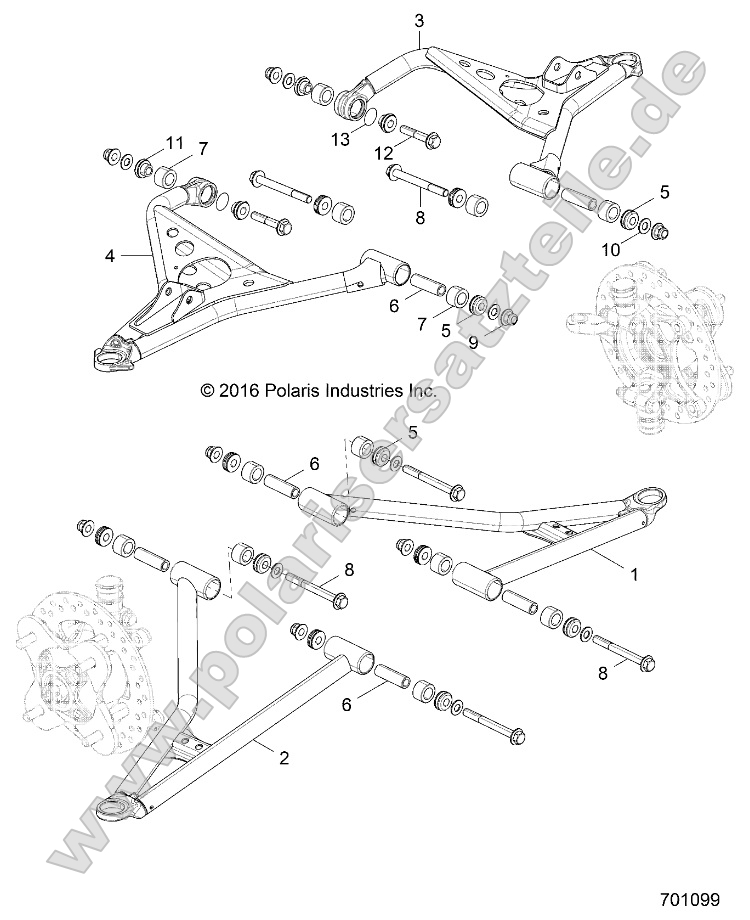 Suspension, Front Control Arms