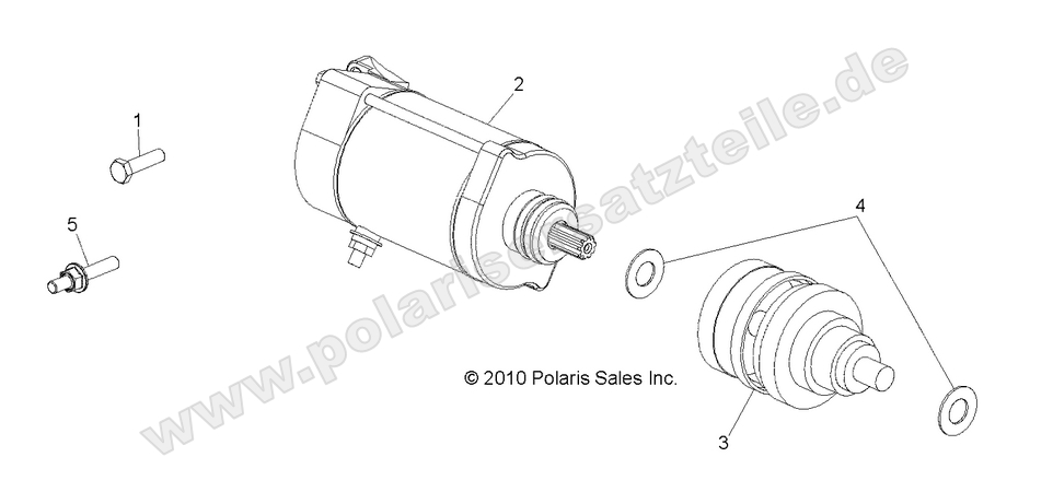 ENGINE, STARTING MOTOR
