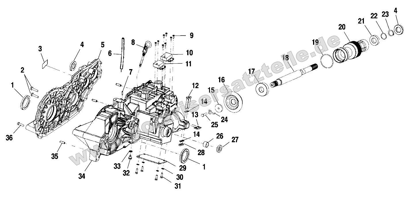 Gearcase (Cases and Snorkel)