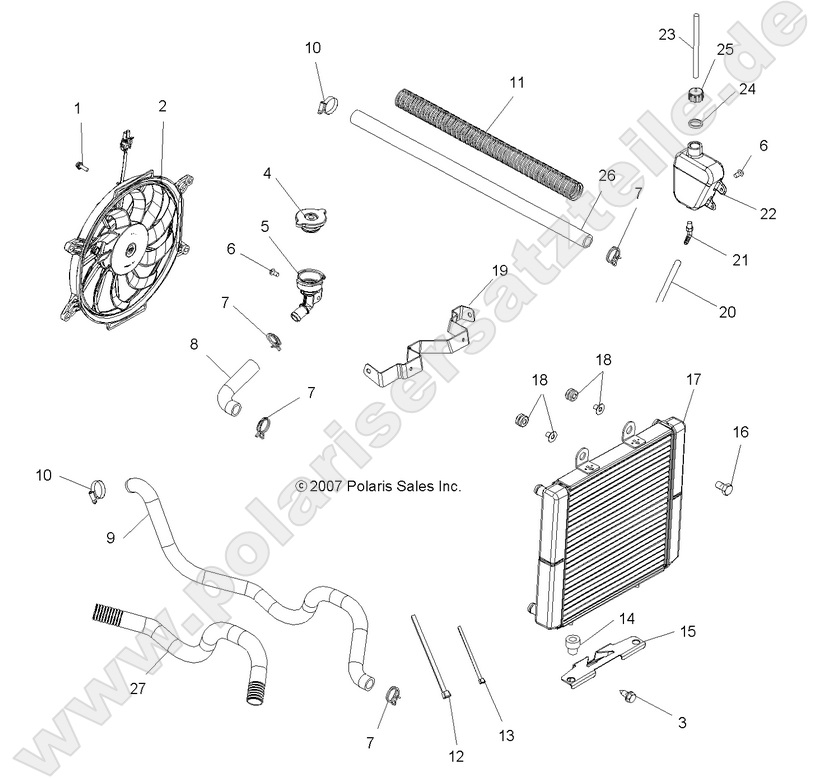 ENGINE, COOLING SYSTEM