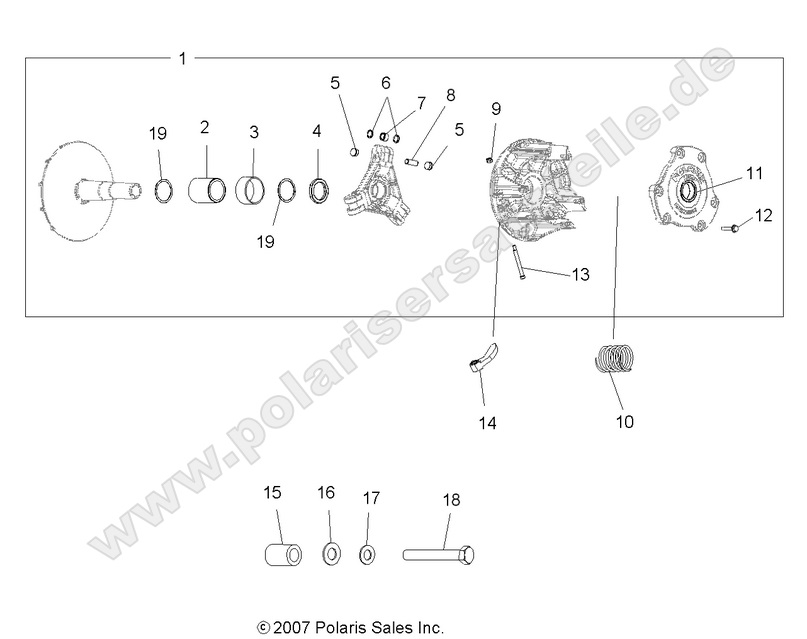 drive train primary clutch