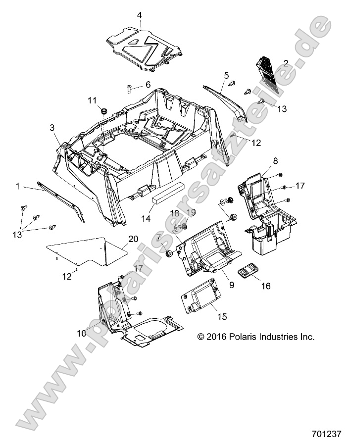 Body, Rear Rack and Fenders