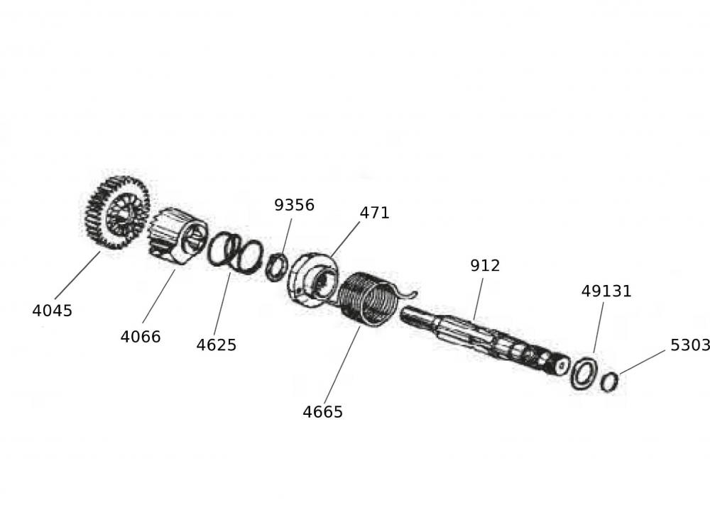 52816_55 Kickstartermechanik