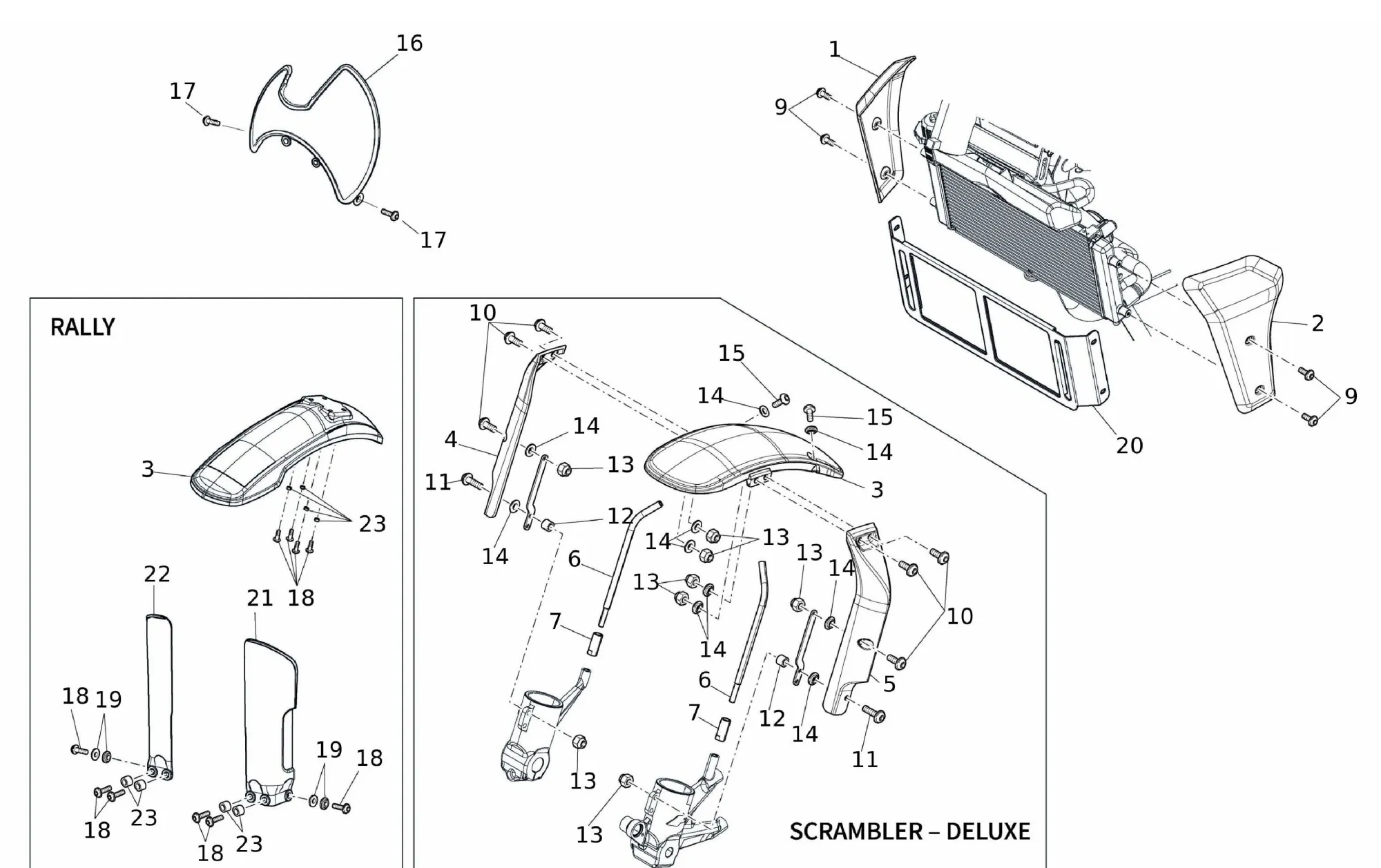 Schutzblech vorne Schutzblech vorne