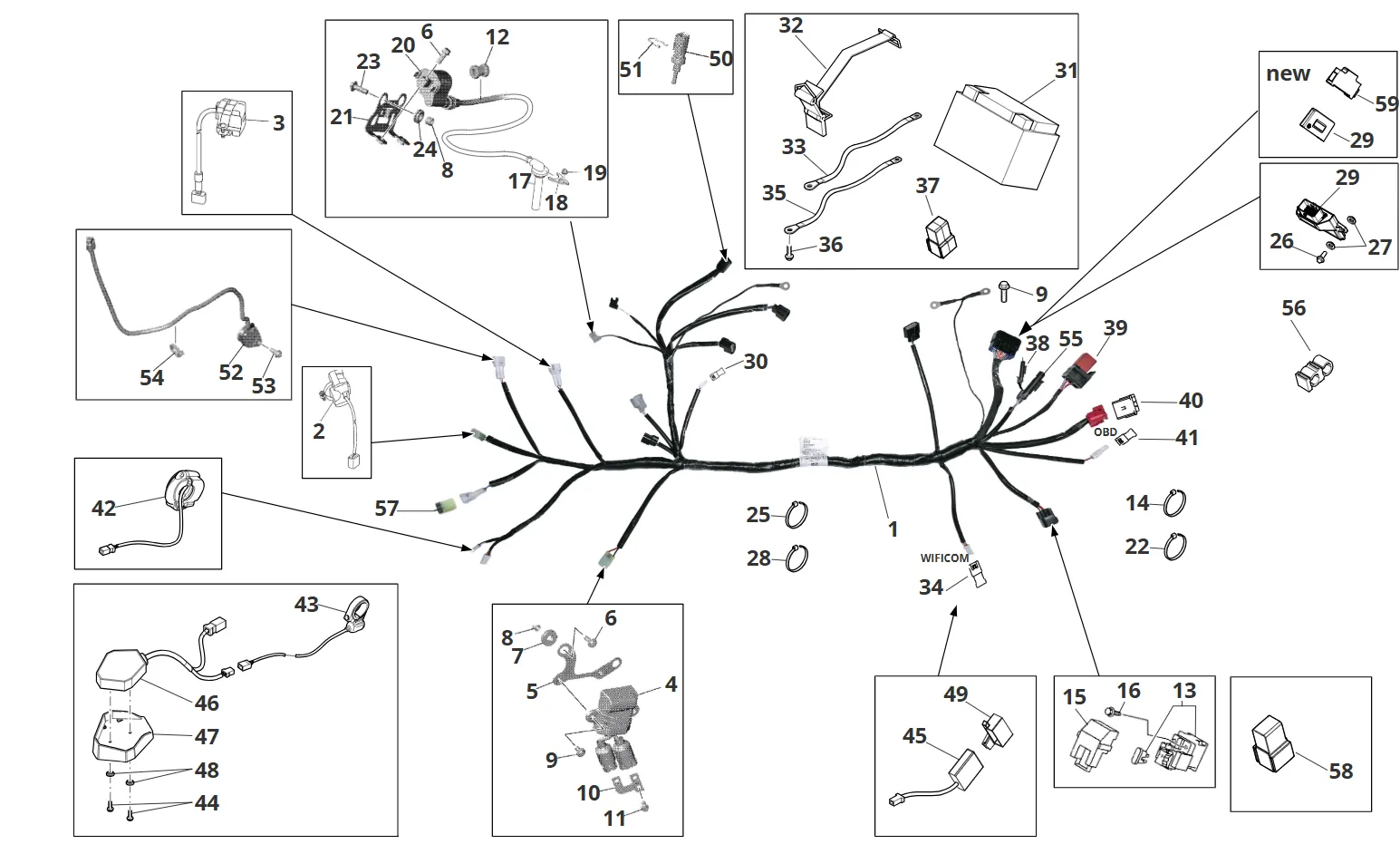 Kabelbaum / Elektrik