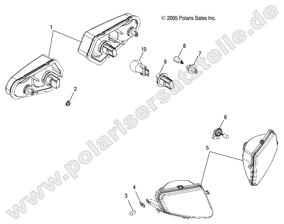 TAILLAMPS/WORKLAMPS/HEADLIGHTS