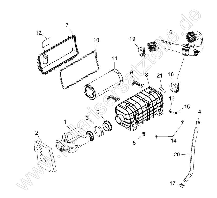 ENGINE, AIR INTAKE SYSTEM
