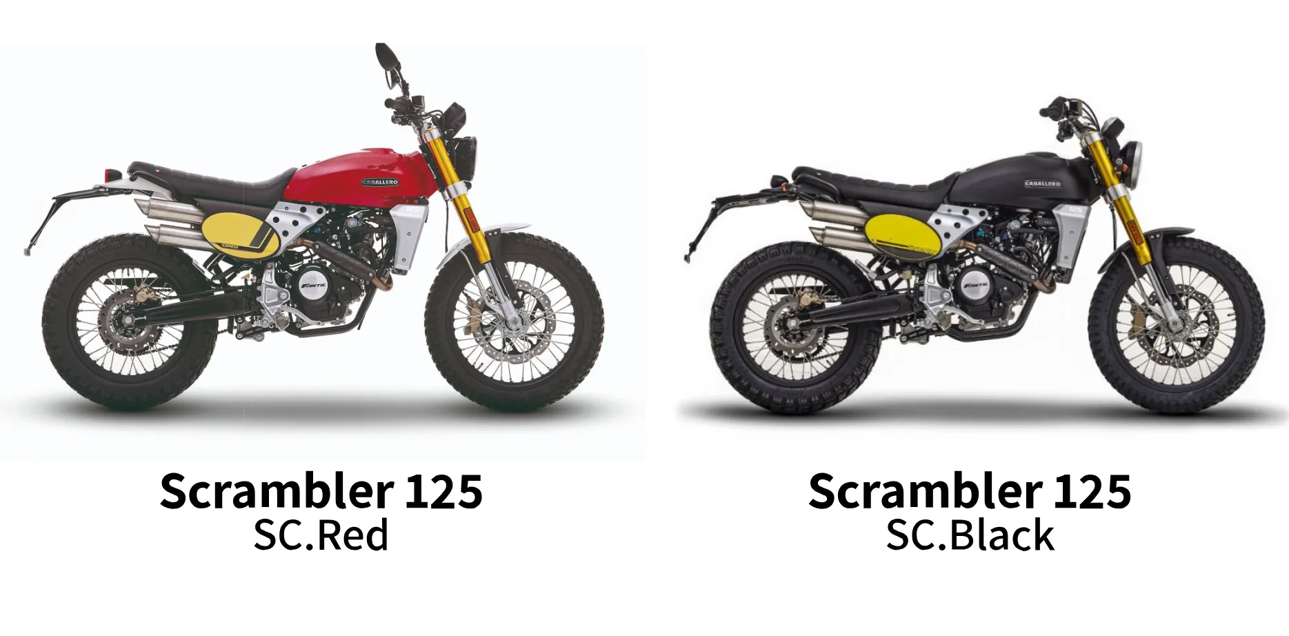 Fantic Caballero 125 Euro5 Scrambler 2024