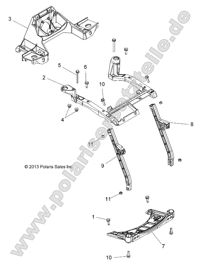Body, Front Rack Support