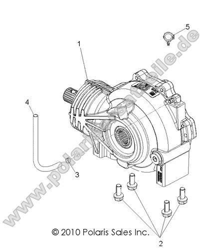 DRIVE TRAIN, FRONT GEARCASE