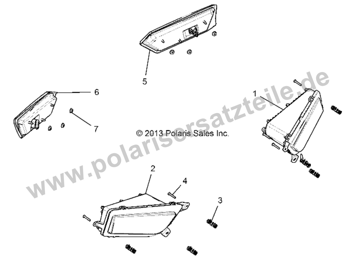 ELECTRICAL, HEADLIGHTS AND TAILLIGHTS