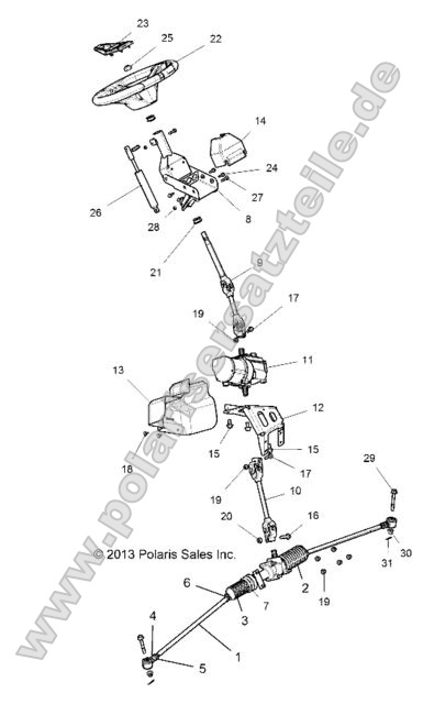 STEERING, STEERING ASM.