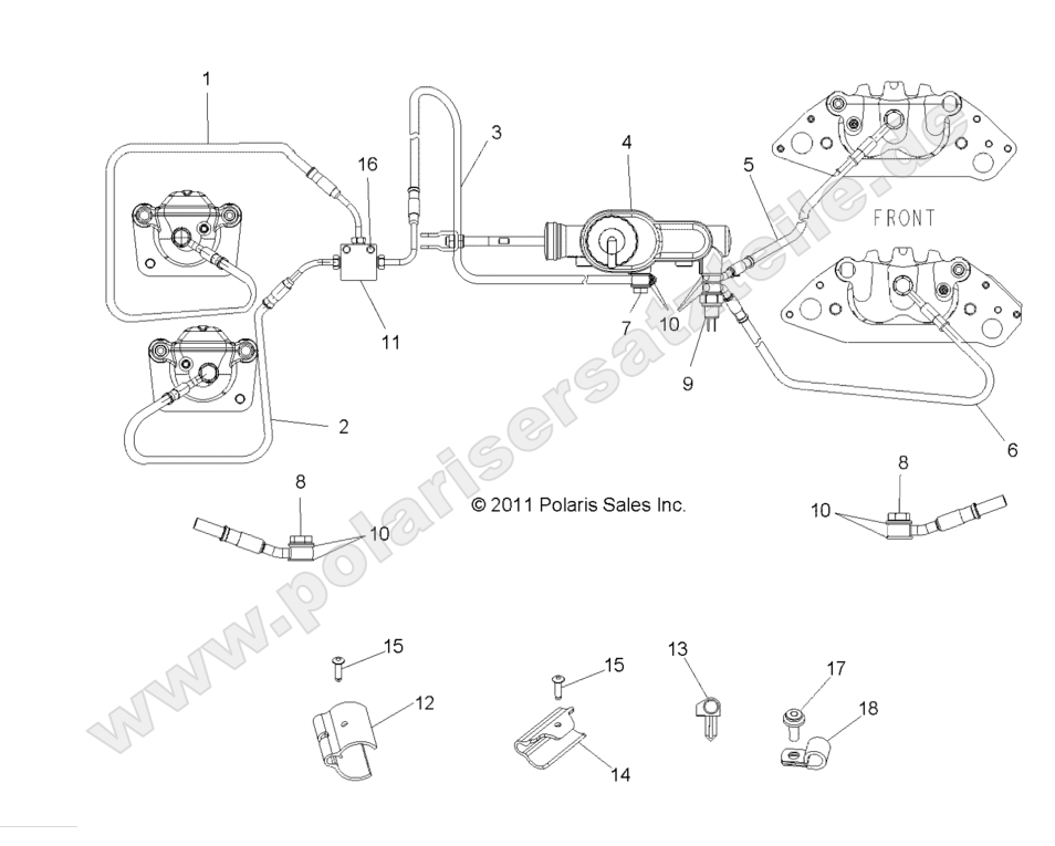 BRAKES, BRAKE LINES and MASTER CYLINDER