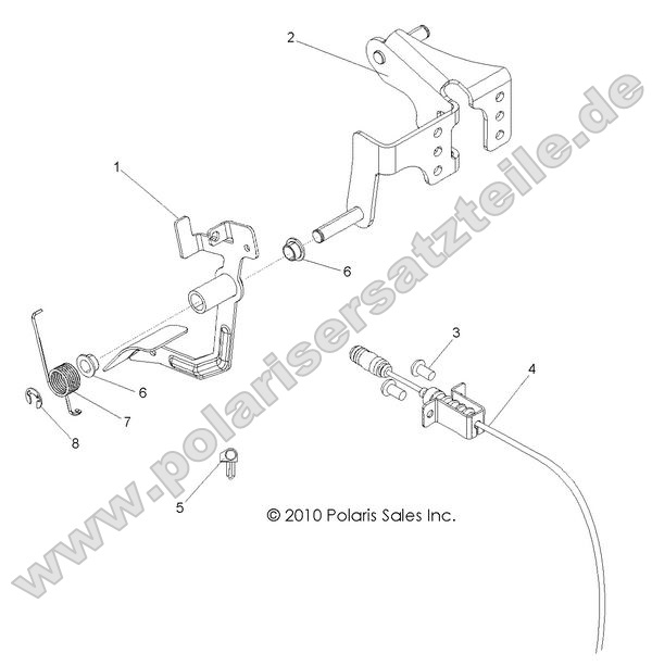 ENGINE, THROTTLE PEDAL
