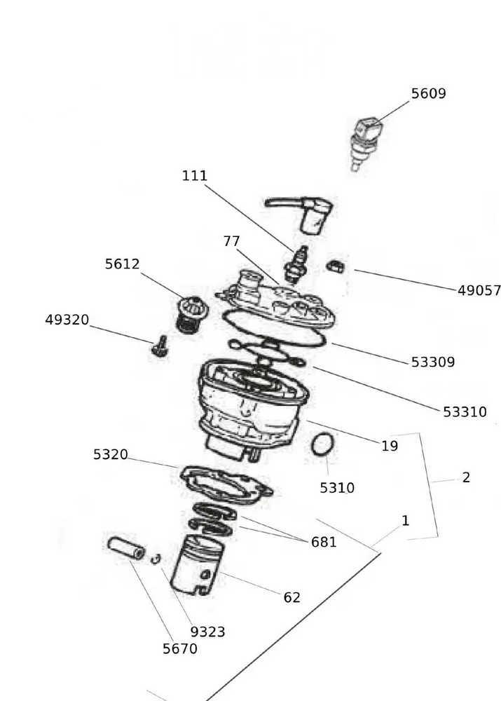 52810_43 Zylinder / Kolben
