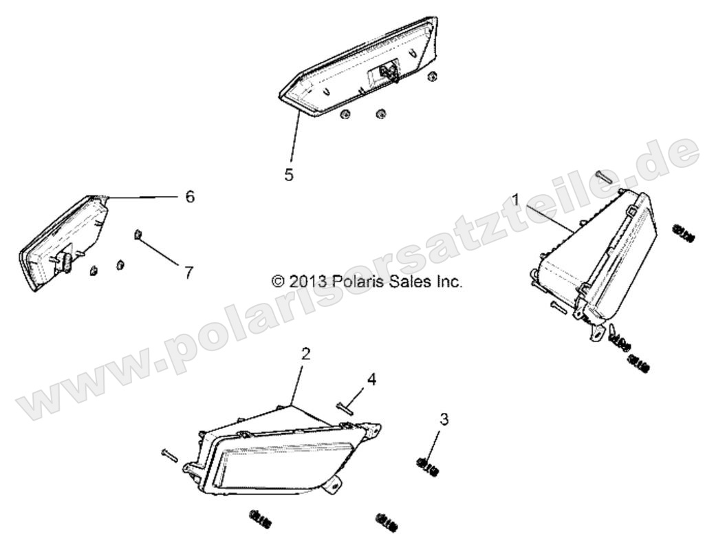 ELECTRICAL, HEADLIGHTS AND TAILLIGHTS