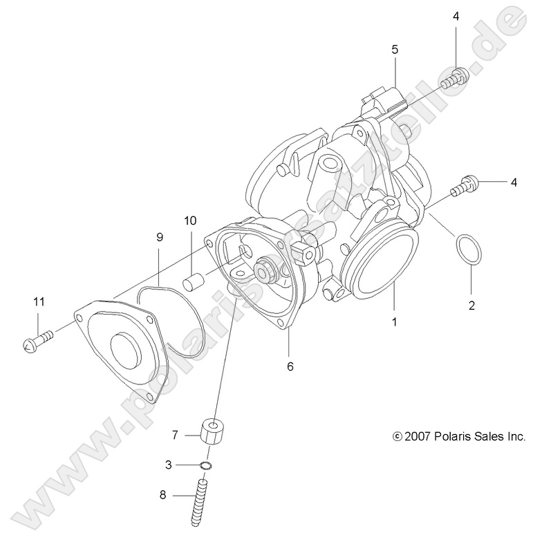 ENGINE, THROTTLE BODY