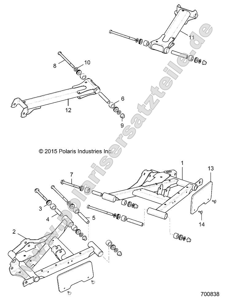 Suspension, Rear Control Arms