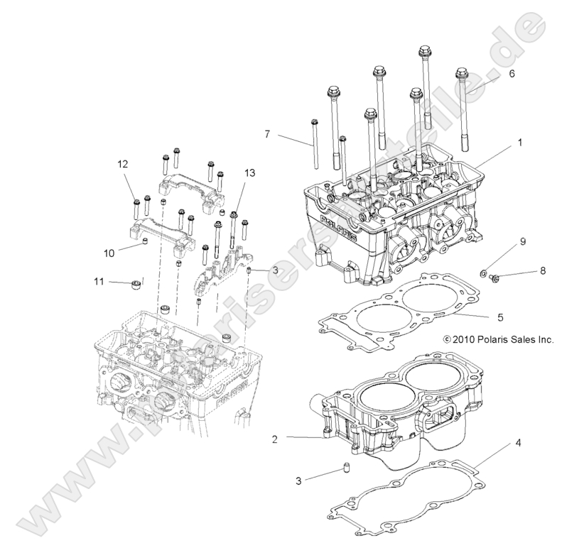 ENGINE, CYLINDER and HEAD