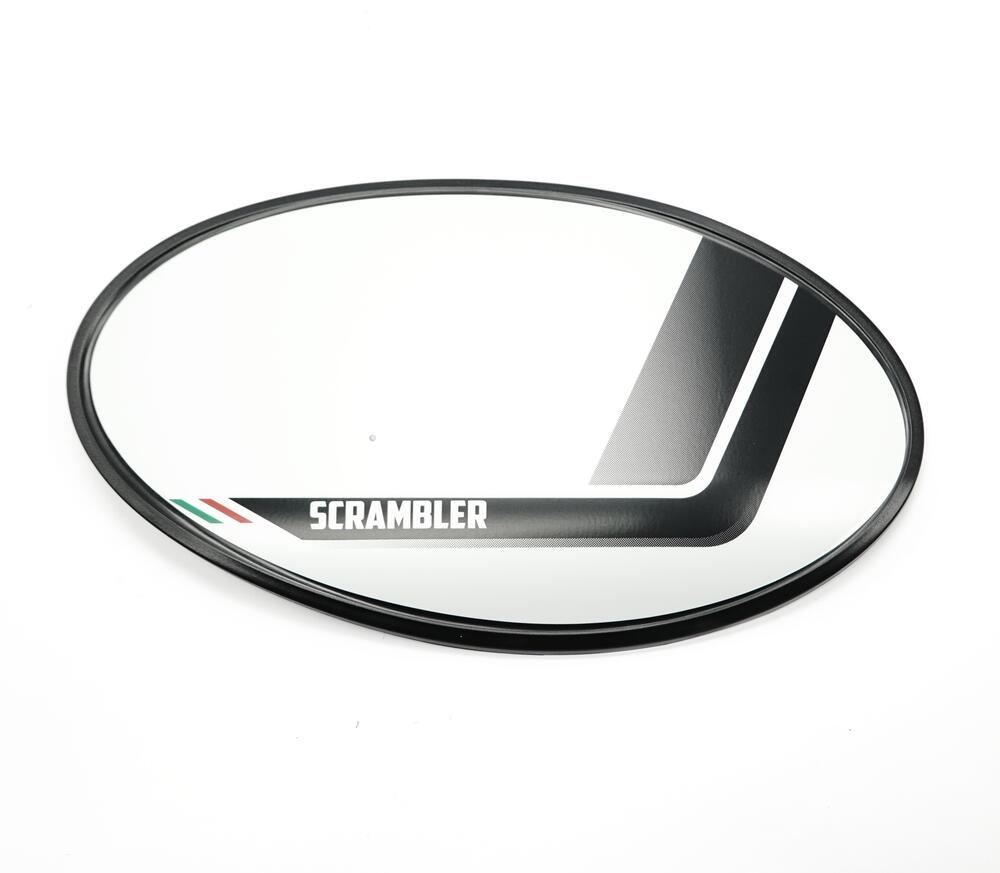 Fantic Nummerntafel seitlich rechts DX Oval Cab Scrambler - V1036005