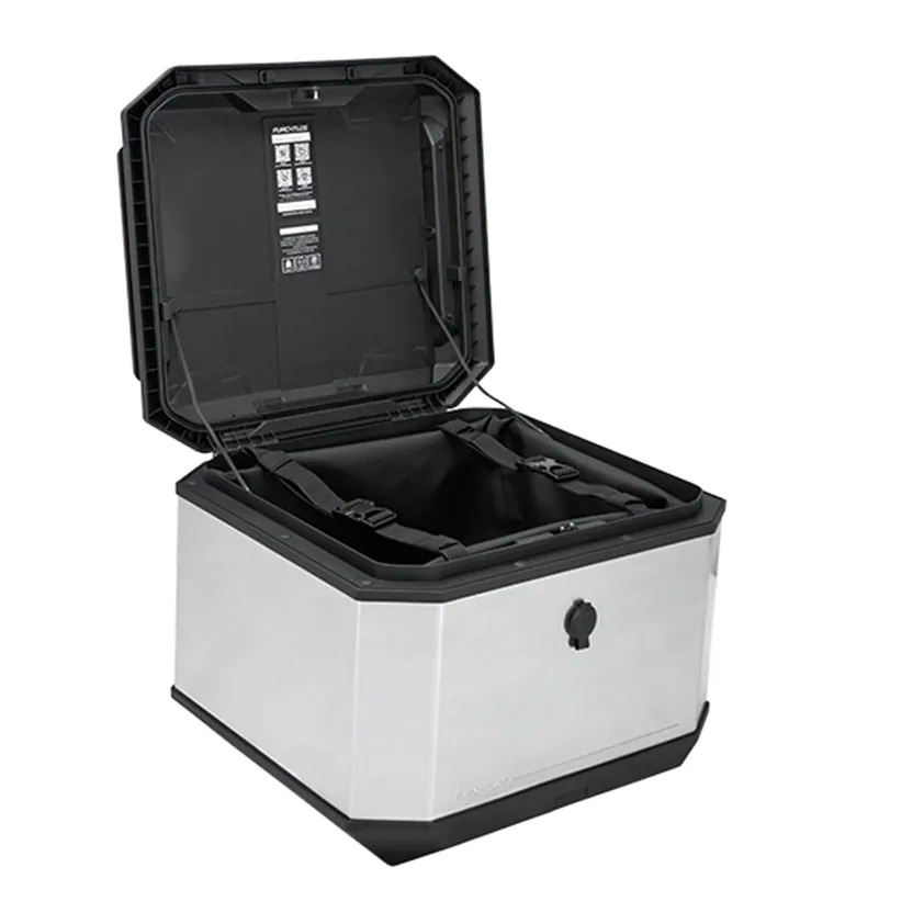 Furchtlos-RANGER-Topcase-Gepaecktasche-Innentasche-50-Liter-schwarz-FU07TCIB005001EX-100042-im-Koffer-offen Furchtlos RANGER Topcase Gepäcktasche / Innentasche 50 Liter - schwarz