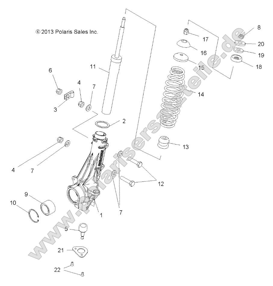 Suspension, Front Strut