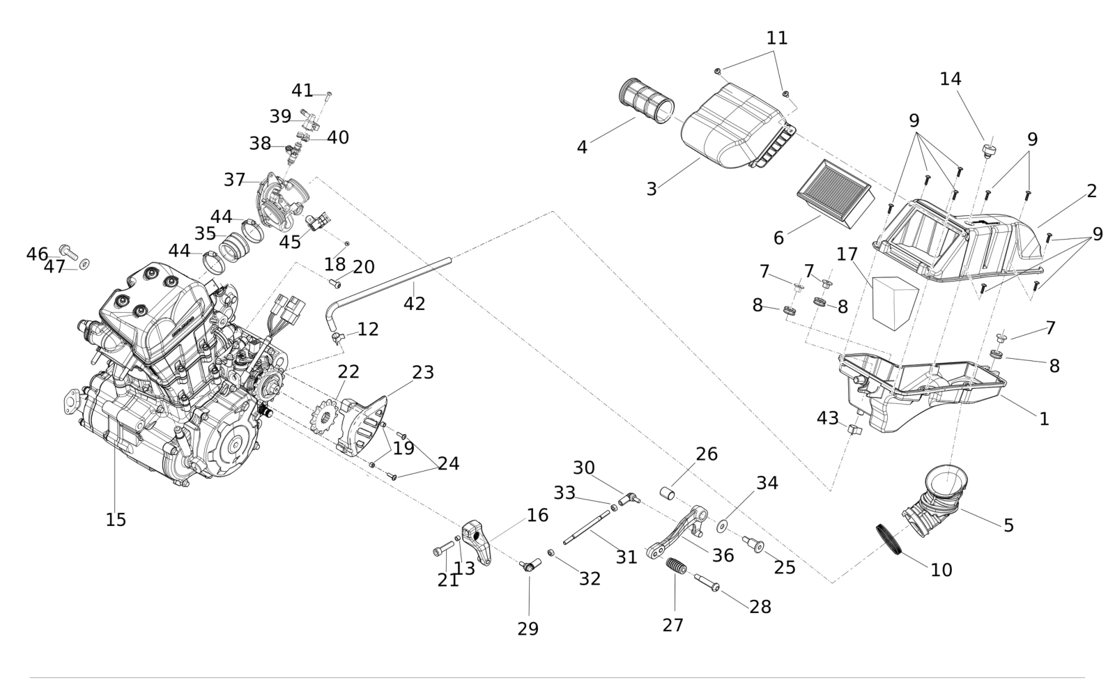 11 Einlass/Motor