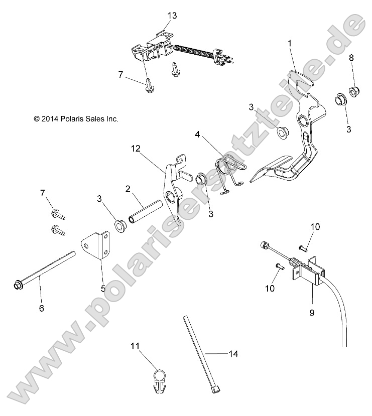 Engine, Throttle Pedal