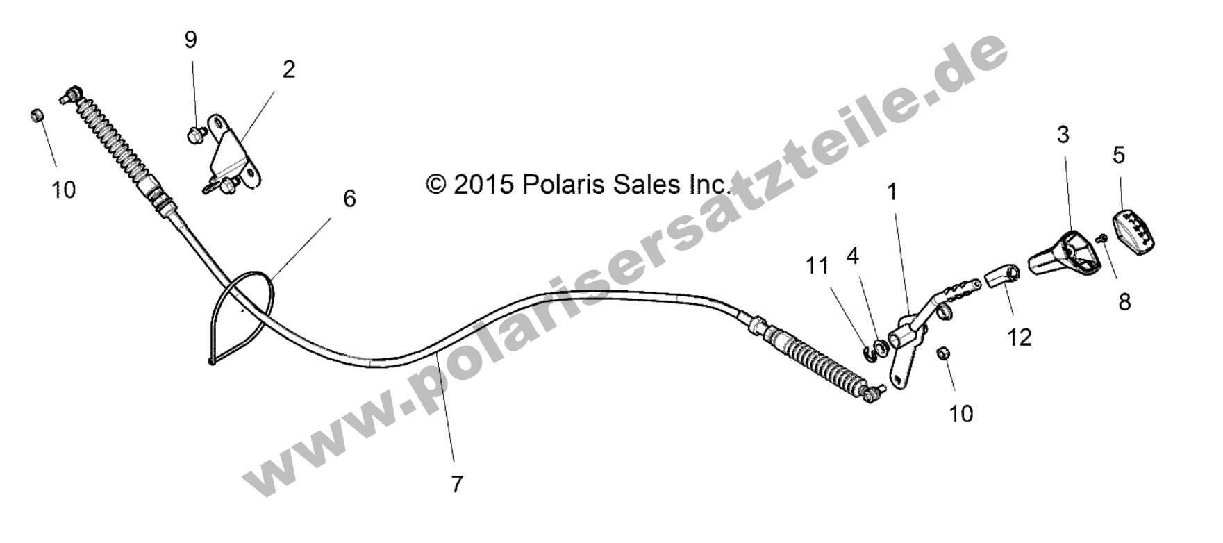 DRIVE TRAIN, GEAR SELECTOR