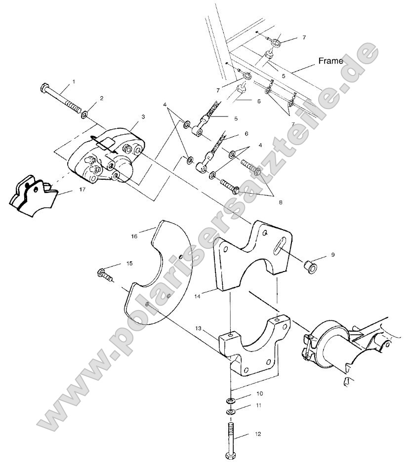 Rear Caliper Mounting