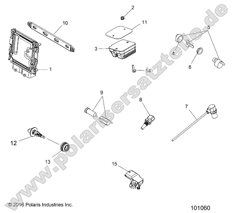 Electrical, Switches, Sensors, ECU and Control Modules