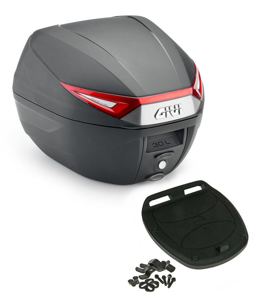 Givi_Monolock_Topcase_C30_N___30_Liter___schwarz___inkl_Montagekit Givi Monolock Topcase C30 N - 30 Liter - schwarz - inkl. Montagekit