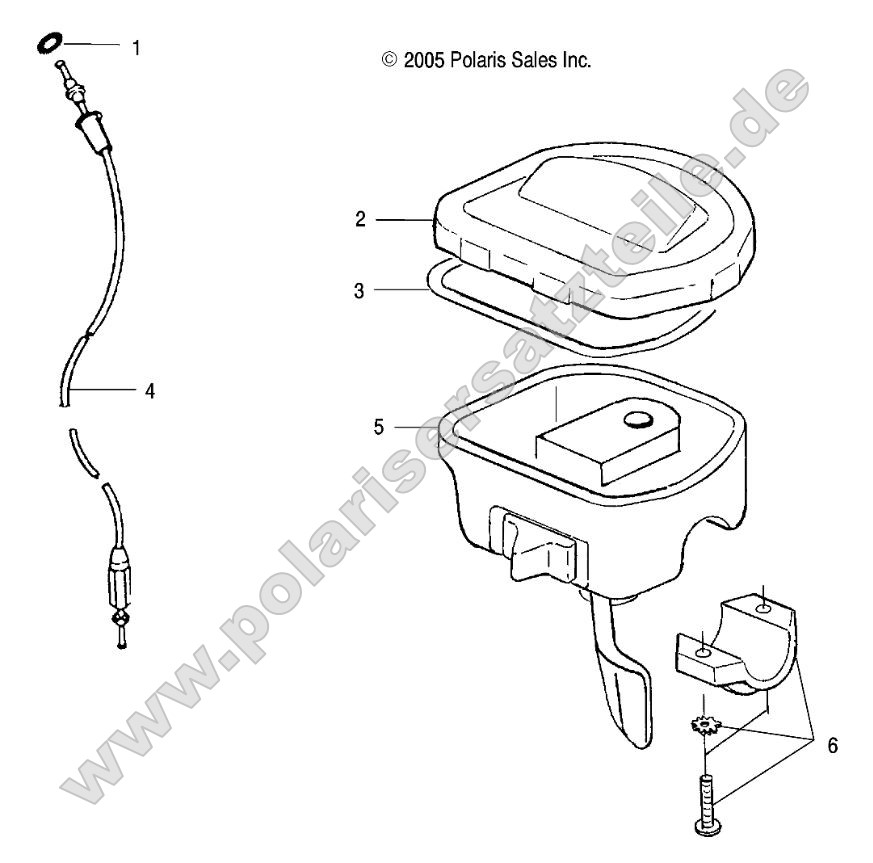 Controls-Throttle Asm/Cable