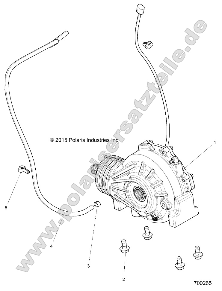 Drive Train, Front Gearcase Mounting