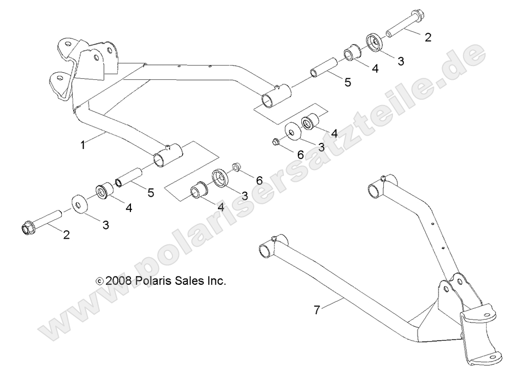 SUSPENSION, CONTROL ARM, FRONT