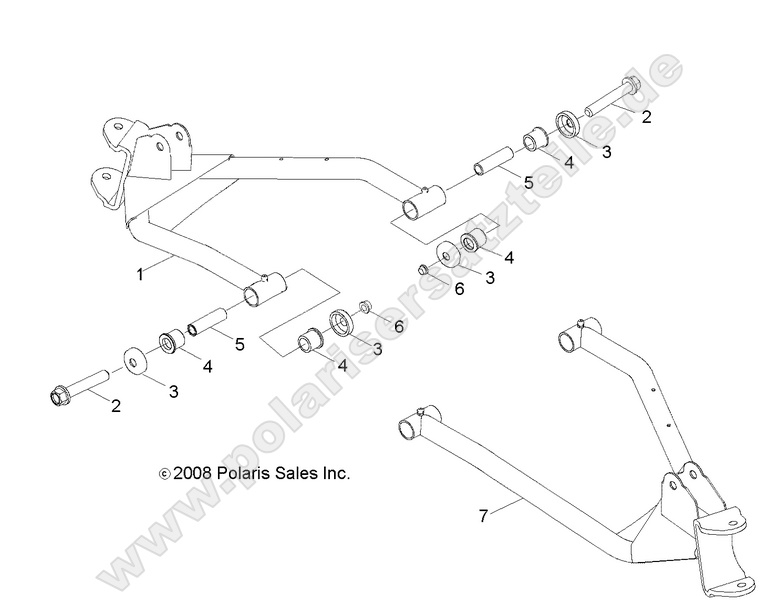 suspension control arm front