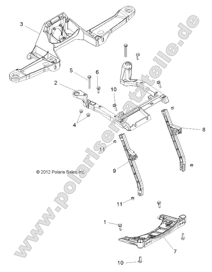 Body, Front Rack Support